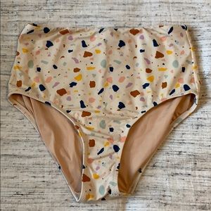 Madewell High Waisted Bikini Bottom Size M